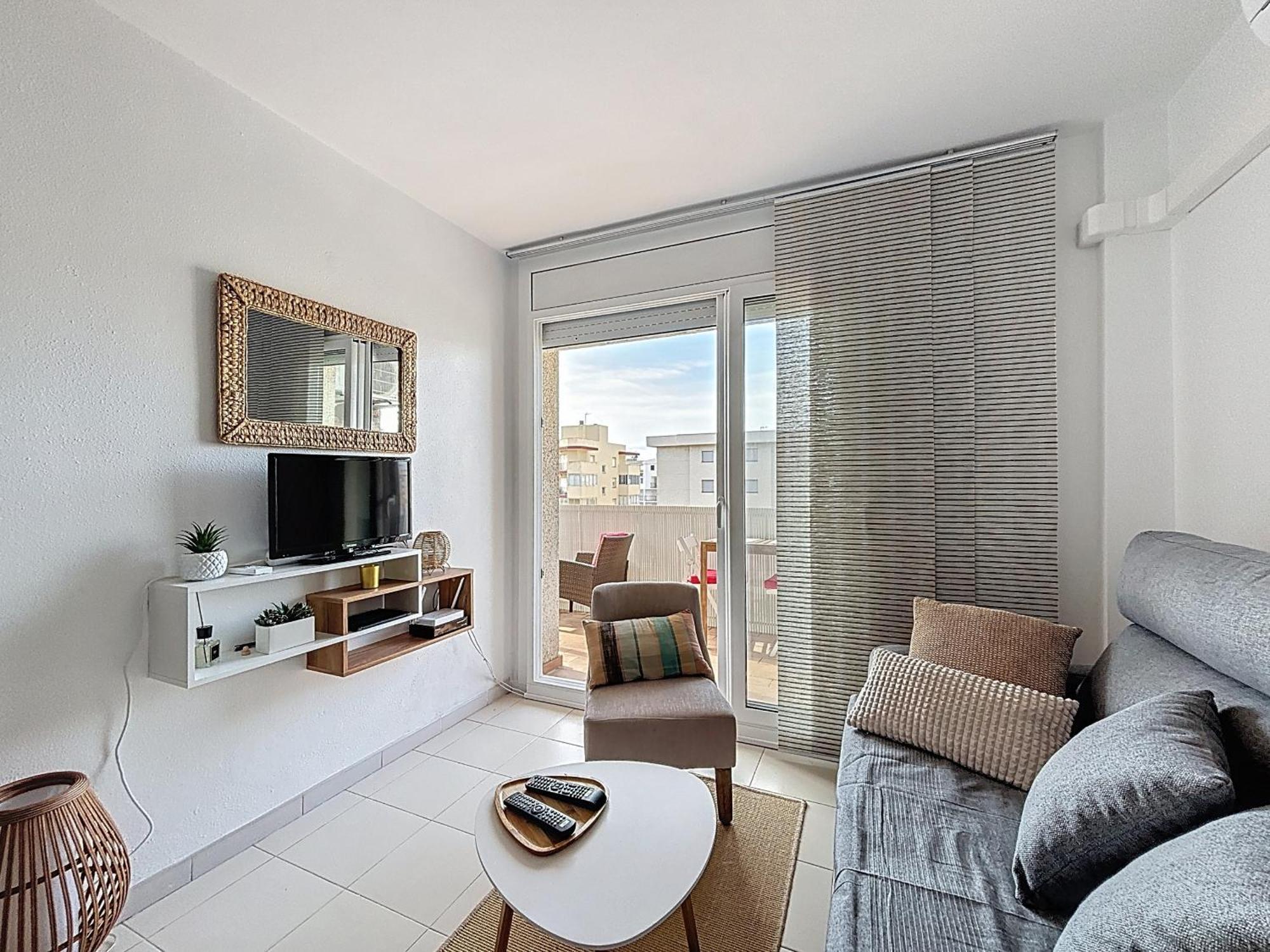 Sol Y Playa 4 1 Piso Muy Bonito Y Reformado Appartement Roses Buitenkant foto