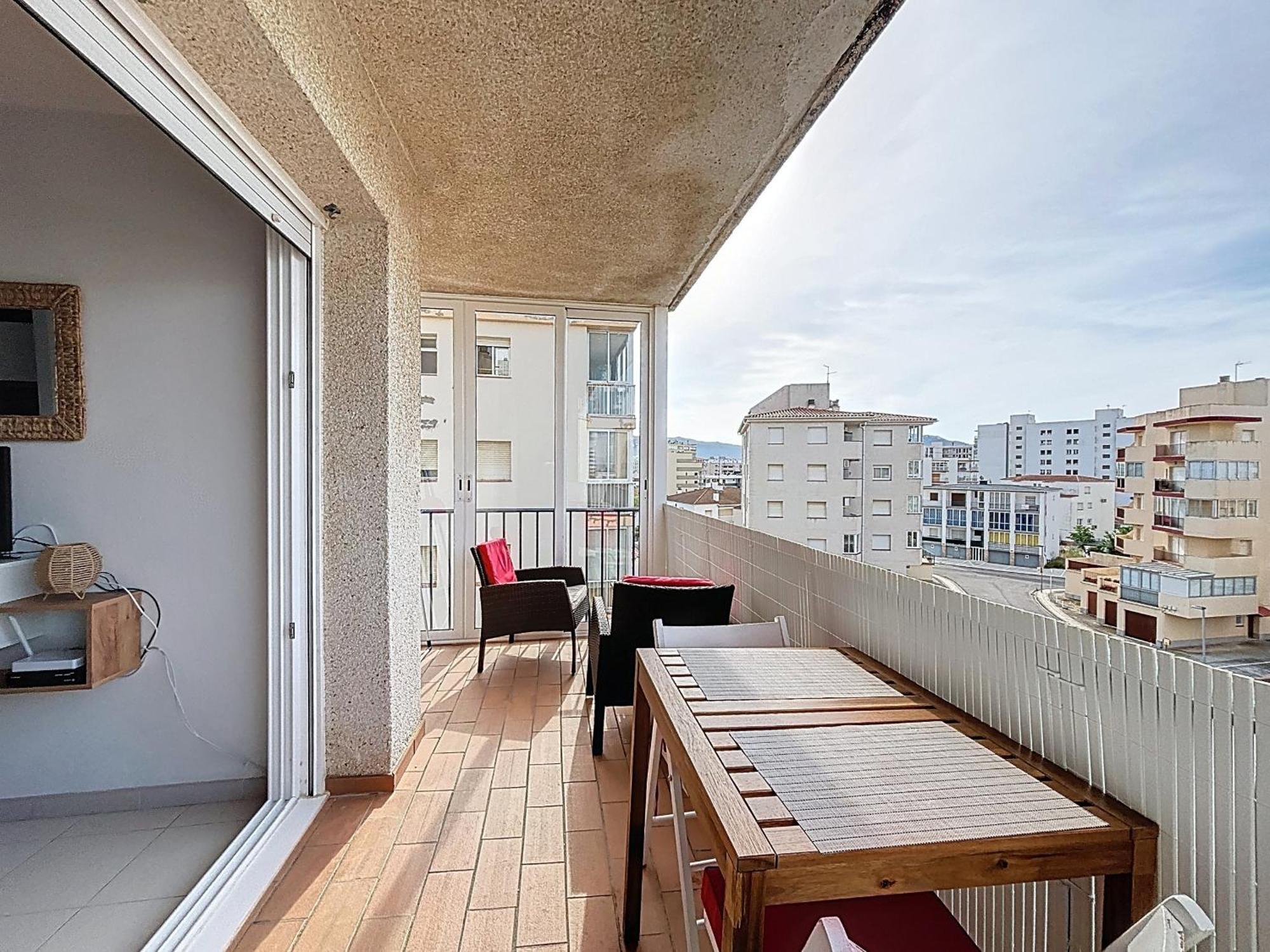 Sol Y Playa 4 1 Piso Muy Bonito Y Reformado Appartement Roses Buitenkant foto